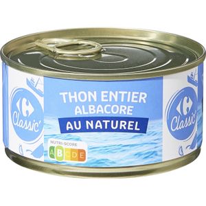 Carrefour Thon Albacore Precuit Naturel – 200g