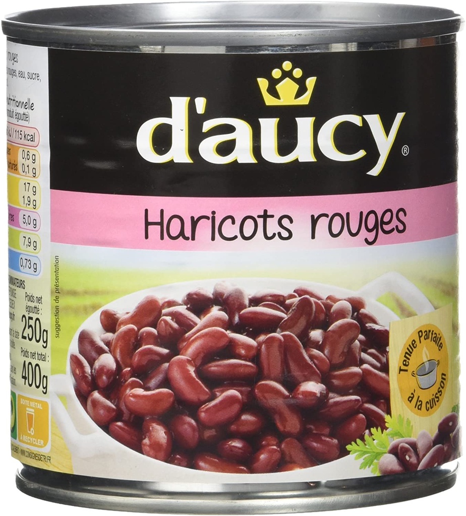 Daucy HARICOT ROUGE 4/4