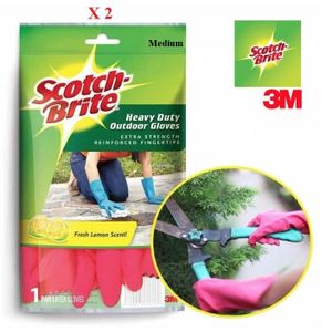 Scotch Brite Paire De Gants De Nettoyage Et Travaux Extérieur