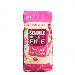 Carrefour Sémoule De Blé Fine - Idéal Pour Dessert - 500g