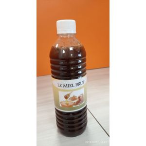MIEL BRUT 100% NATUREL 0.5 Litre -MARRON