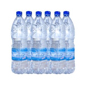 Celeste Carton D'Eau Minérale Céleste De 1,5L - Lot De 2 X 6 Bouteilles - Claire
