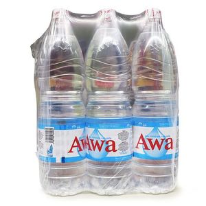 Awa Eau Minérale AWA - 12 × 1,5 L - Claire