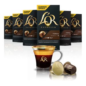 Nespresso ® L’OR CAPSULES FORZA INTENSITÉ 09 (PACK 10x10 CAPSULES 100)