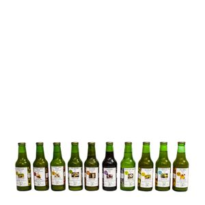 Lot De 12 Bouteilles De Jus De Gingembre 25cl - Vert