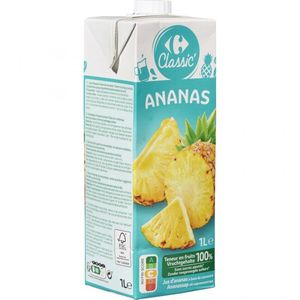 Carrefour Jus D'Ananas A Base De Concentré