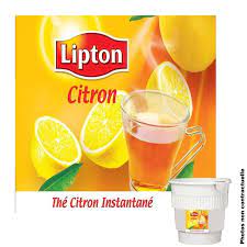 Gobelet Prédosé Thé Saveur Citron - Blanc