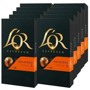 Nespresso ® L’OR CAPSULES DELIZIOSO INTENSITÉ 05 (PACK 10x10 CAPSULES 100)