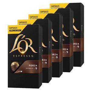 Nespresso ® L’OR CAPSULES FORZA INTENSITÉ 09 (PACK 10x10 CAPSULES 100)