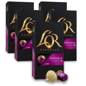 Nespresso ® L’OR CAPSULES SONTUOSO INTENSITÉ 08 (PACK 10x10 CAPSULES 100)