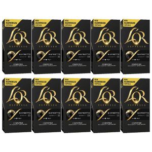 Nespresso ® L’OR CAPSULES RISTRETTO INTENSITÉ 11 (PACK 10x10 CAPSULES 100)