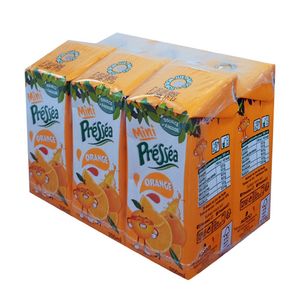 Pressea Pack De Mini Préssea - 200 Ml X 6 Saveur Orange