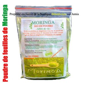 Epices Moulues Poudre De Moringa / 150 G