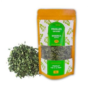 Gm Moringa Feuilles Entière Bio 30g