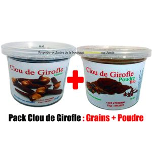 Bio Pack Clou De Girofle (Grains+ Poudre)