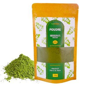 Gm Poudre De Moringa Biologique 100% Pur