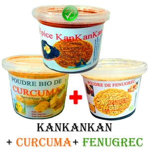 Bio Kankankan + Curcuma + Fenugrece / 150 G