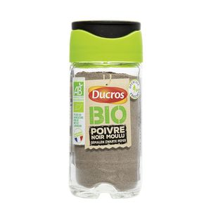 Ducros Poivre Noir Moulu Bio 43Gr