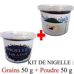Kit Nigelle : Grains + Poudre  / 100 Grs