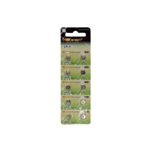 SEXTOYS Piles Boutons Type LR41 - 10 Pièces - Métal 
