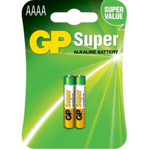 Gp Pile Alcaline AAAA LR61 1.5V GP BATTERIE