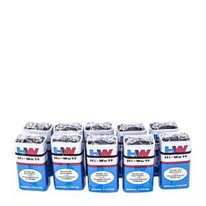 Piles 9 V- Bleu/Blanc