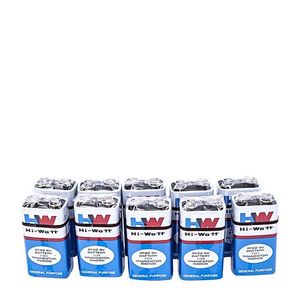 Piles 9 V- Bleu/Blanc