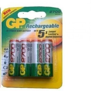 4 Piles Rechargeable GP