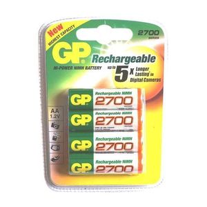 Gp Piles Rechargeables - Vert/Gris