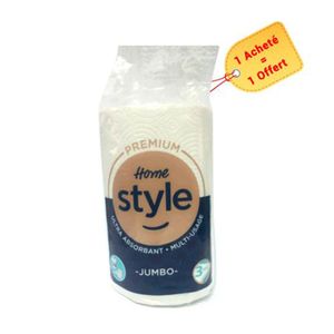 Style Papier Essuie Tout Jumbo Premium 3 Plis = 10 pqts de 3 rouleaux