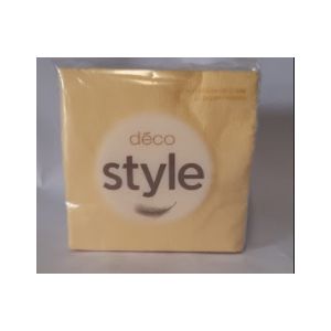 Style Pack De Serviettes De Table - 40 Pcs - Double Épaisseurs Couleur