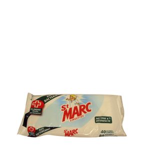 St Marc Lingettes Antibacteriennes - X80
