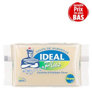 Ideal Savon De Marseille - Senteur Citron - 225 G - Blanc