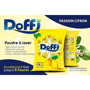 Savon Doffi  (En Poudre 1 Kg X 2 Paquets) - Produit De Lessive - Jaune