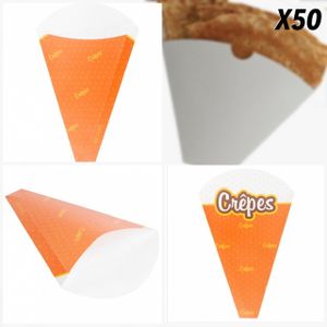 Cornets à Crêpes En Carton