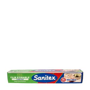 Sanitex Film Alimentaire Étirable - 30M - Multicolore