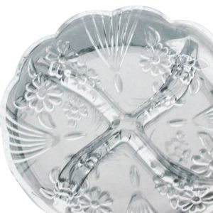 Cendrier Rond En Verre Transparent