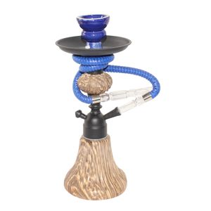 Narguilé 35 Cm - Bleu/Beige