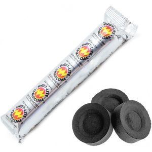 Charbon À Narguilé Sachet De 1500 G - Noir