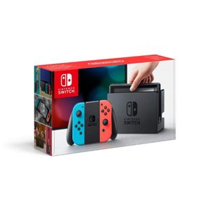 Nintendo Switch Avec Joy-Con - Rouge Néon/bleu Néon