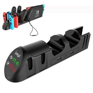 Ipega PG-9187 For Switch Pro / Joy-Con Gaming Controller Grip Gamepad Charger(Black)