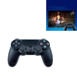 For PS4 Host Game Wireless Bluetooth Game Controller With Lights(Black)
