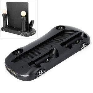 Multi-function Hosthine Dissipate Heat Charging Base Holder For PS4 Pro / Slim (Black)