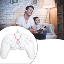 Wired Game Controller Gamepad Handle For PS3 / Compute(White)