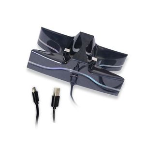 Colorful Double Charging Stand Handle Seat Charger For PS4 Wireless Game Controller