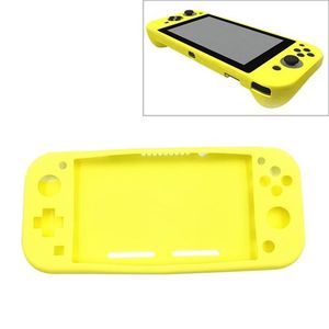 Game Console Silicone Full Coverage Protective Case For Nintendo Switch Lite / Mini (Yellow)