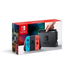 Nintendo Switch Avec Joy-Con - Rouge Néon/bleu Néon