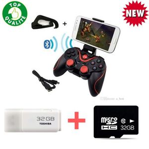 Manette De Jeu Pour Smartphone &amp; PC - Bluetooth + 1 Clé USB 32Gb Toshiba + Carte Mémoire 32GB