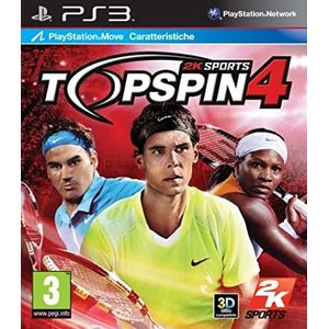 CD Console De Jeux PS3 - Top Spin 4