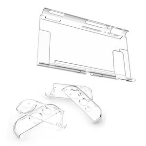 For Nintendo Switch Protect Crystal Transparent Case Shell Anti-Damage &amp; Dust For Switch Protector Case-Transparent